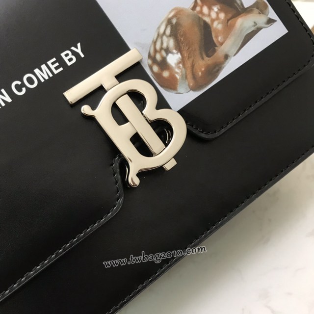 Burberry專門店新款小號拼色TB專屬標識皮革鎖扣包 巴寶莉經典爆款皮革單肩斜背女包 yxb1378
